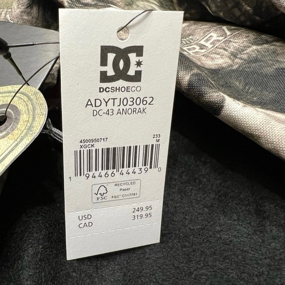 Men's DC SHOES INSULATED CAMO HOODIE - Picture 5 of 7